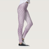 Paarse Zeemeermin Scaly Legs Leggings (Rechts)