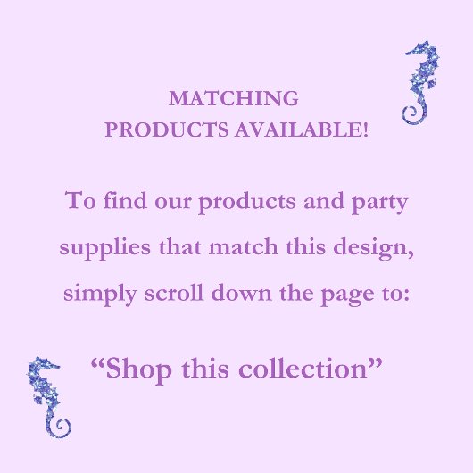 Paarse Zeemeermin staart Verjaardag Budget Invitat