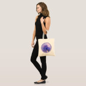 Paarse Zeemeermin Tassen Tas (Voorkant (model))