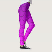 Paarse zeemeermindel (Vet/Vervagen) Leggings (Rechts)