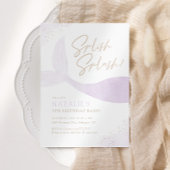 Paarse Zeemeerminnende dag Kaart