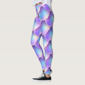 paarse zeemeerstaart leggings (Links)