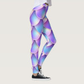 paarse zeemeerstaart leggings (Rechts)