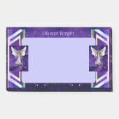 Paarse ziel 3 post-it® notes (Voorkant)