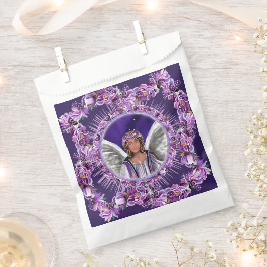 Paarse ziel bedankzakje (Geknipt)