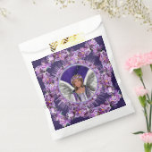 Paarse ziel bedankzakje (Gezegeld)