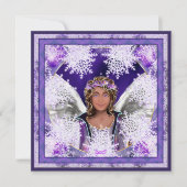 Paarse Ziel blanke kaart (Voorkant)