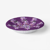 Paarse Ziel Papier Kommen (Gebogen)