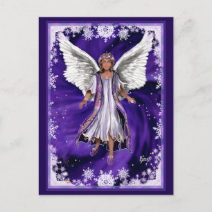 Paarse Ziel Postkaart