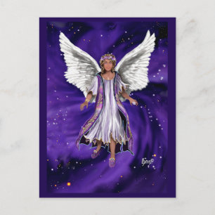 Paarse Ziel Postkaart