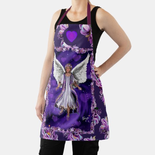 Paarse ziel schort (Insitu)