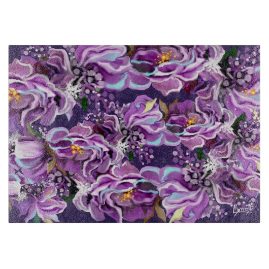 Paarse ziel snijplank (Voorkant)