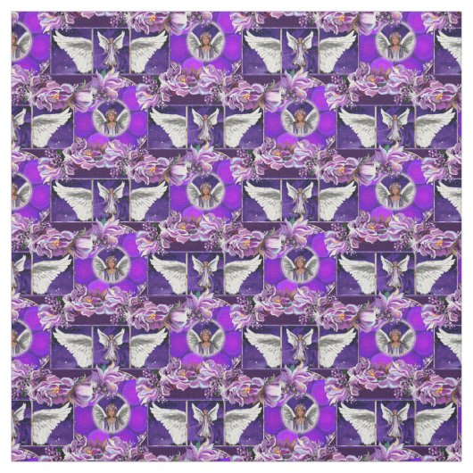 paarse ziel stof (Swatch)