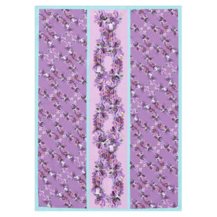 Paarse ziel Tablecloth Tafelkleed
