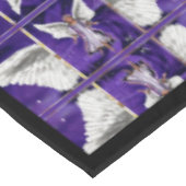 Paarse ziel Tablecloth Tafelkleed (Gekanteld)