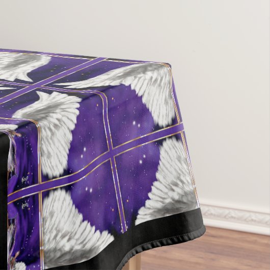 Paarse ziel Tablecloth Tafelkleed (Voorbeeld)