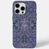 Paarse zigeuner ontwerp mobiele telefoon case (Achterkant)