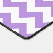 Paarse zigzag, Paarse chevron, geometrisch patroon Bureaumat (Hoek)