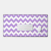 Paarse zigzag, Paarse chevron, geometrisch patroon Bureaumat (Keyboard & Muis)
