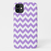 Paarse zigzag, Paarse chevron, geometrisch patroon Case-Mate iPhone Case (Achterkant)