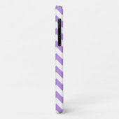 Paarse zigzag, Paarse chevron, geometrisch patroon Case-Mate iPhone Case (Achterkant/links)