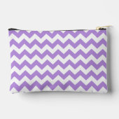 Paarse zigzag, Paarse chevron, geometrisch patroon Etui (Achterkant)