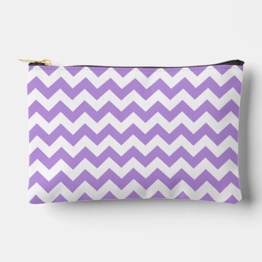 Paarse zigzag, Paarse chevron, geometrisch patroon Etui (Voorkant)