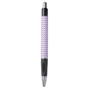 Paarse zigzag, Paarse chevron, geometrisch patroon Pen