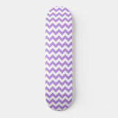 Paarse zigzag, Paarse chevron, geometrisch patroon Persoonlijk Skateboard (Voorkant)