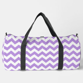 Paarse zigzag, Paarse chevron, geometrisch patroon Plunjezak