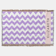 Paarse zigzag, Paarse Chevron, Jouw naam