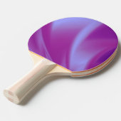 Paarse Zijden Tafeltennisbatje (Voorkant Gekanteld)