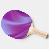 Paarse Zijden Tafeltennisbatje (Zijkant)
