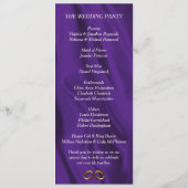 Paarse zijderoute programmakaart (Achterkant)