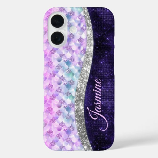 Paarse zilverappelmolen Case-Mate iPhone case (Achterkant)