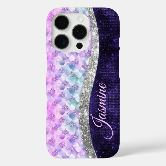 Paarse zilverappelmolen Case-Mate iPhone case (Achterkant)