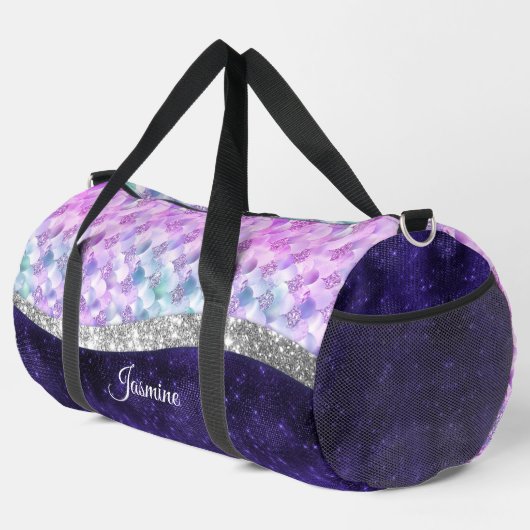 Paarse zilverappelmolen plunjezak (Rechterhoek)