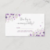 Paarse zilveren vlinder hoe groot is de buik van m informatiekaartje (Voorkant)