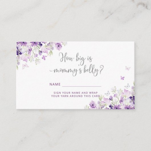 Paarse zilveren vlinder hoe groot is de buik van m informatiekaartje (Voorkant)