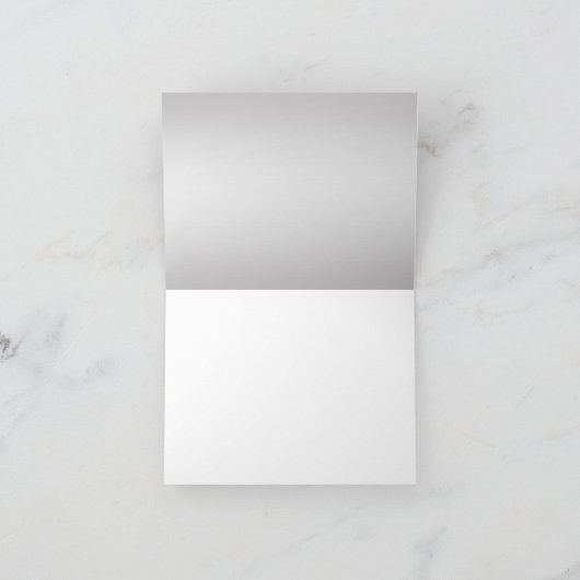  Paarse zilveren zilveren zilverdraden Hartelijk d Bedankkaart (Binnen)