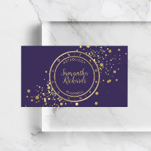 Paarse Zodiac Astrologie Gouden Sterren