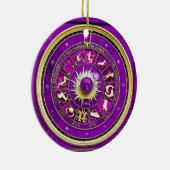 PAARSE ZODIAC SIGN KERAMISCH ORNAMENT (Rechts)