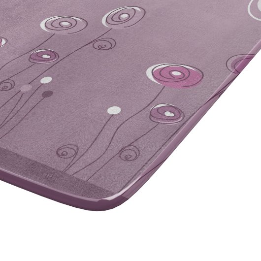 Paarse zomer snijplank (Hoek)