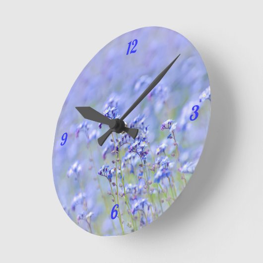 Paarse zomertuin  ronde klok (Hoek)