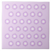 Paarse zon Fairy Keramische Tegel Tegeltje (Voorkant)