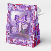 Paarse Zon Fee Favor Doos Bedankdoosjes (Achterkant)