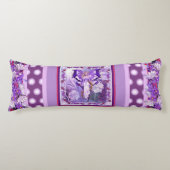 Paarse zon lichaamskussen (Voorkant)