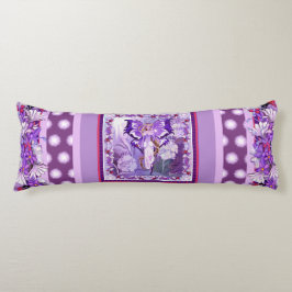 Paarse zon lichaamskussen