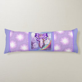 Paarse zon lichaamskussen