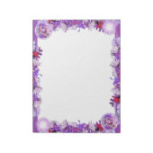 Paarse zon notitieblok (Linkerzijde)